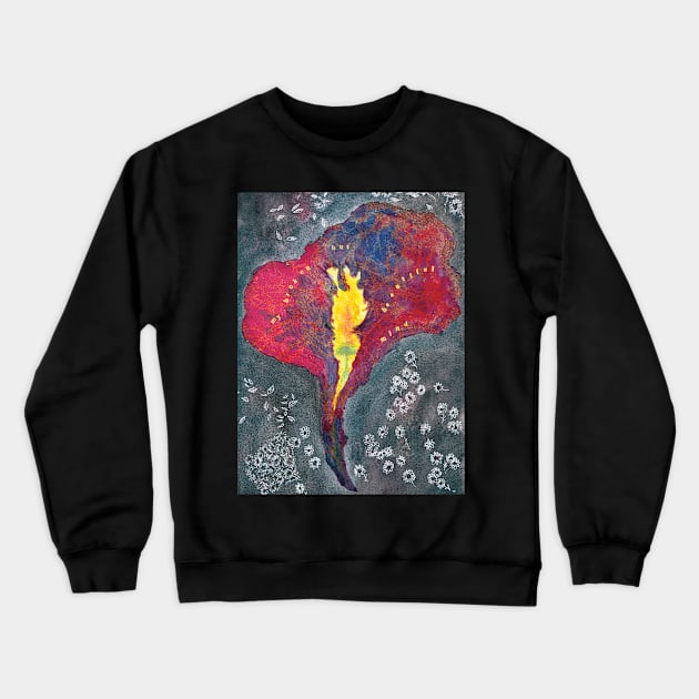 A Broken But Beautiful Mind Crewneck Sweatshirt by bittergodart